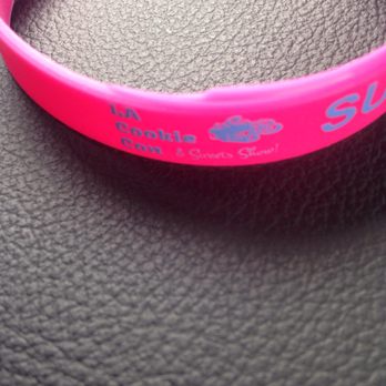 LA Cookie Con - Wristbands you get for regular admission - Unofficial Yelp Events Near Me