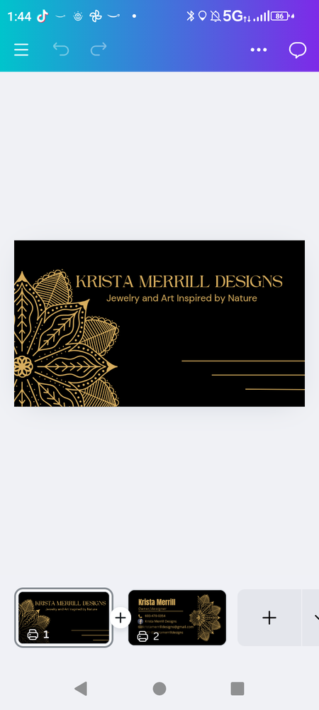 Krista Merrill Designs Logo