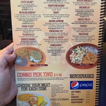Mangos Mexican Restaurant - Menu Pg 10 - Mexican Near Me - Lebanon, Tennessee
