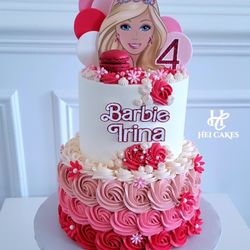 Hei Cakes - Barbie Birthday Cake