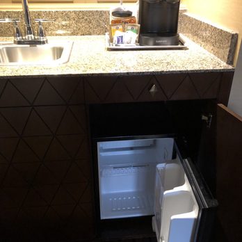 Hilton Stockton - The mini fridge! - Hotels Near Me - Stockton, California