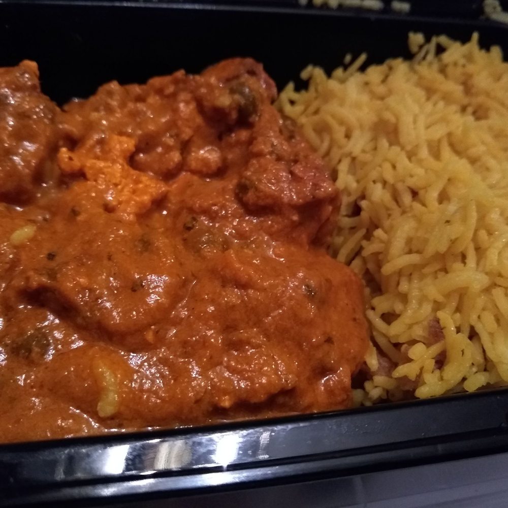Alibaba Kebab - Paneer tikka masala, no cilantro; thick, hearty, YUM--this is just my leftovers, very generous size! - Kebab Near Me - Buffalo, New York Alibaba Kebab - Paneer tikka masala, no cilantro; thick, hearty, YUM--this is just my leftovers, very generous size! - Kebab Near Me - Buffalo, New York