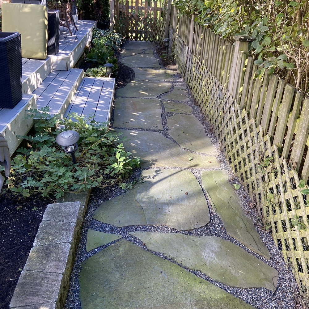 La Begonia Services - After pic of walkway. So much nicer!! - Landscaping Near Me La Begonia Services - After pic of walkway. So much nicer!! - Landscaping Near Me