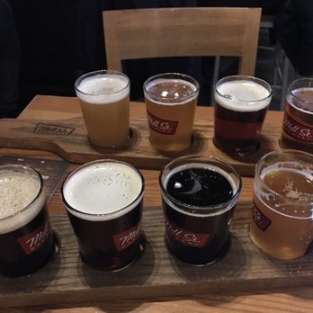 Mill Street Beer Hall - 6 ounce beer flights - Gastropubs Near Me - Toronto, Ontario