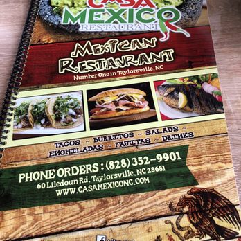 Casa Mexico - Mexican Near Me - Taylorsville, North Carolina