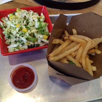 Bun Mee - Fries n mango salad. Both were great! - Vietnamese Near Me - San Francisco, California