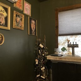 Fantastic local art adorned the walls.