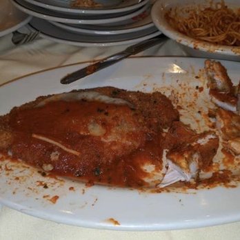 Maggiano's Little Italy - Raw ass Chicken Parmesan - Italian Near Me - Hackensack, New Jersey Maggiano's Little Italy - Raw ass Chicken Parmesan - Italian Near Me - Hackensack, New Jersey