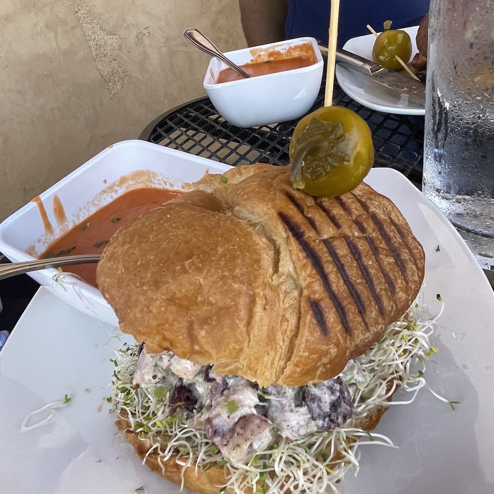 Cave Restaurant - Chicken salad samich. Ordered fries and the sloppy tomato soup makes an appearance. I hate going to the wrong place to eat! - Venues & Event Spaces Near Me - Temecula, California Cave Restaurant - Chicken salad samich. Ordered fries and the sloppy tomato soup makes an appearance. I hate going to the wrong place to eat! - Venues & Event Spaces Near Me - Temecula, California
