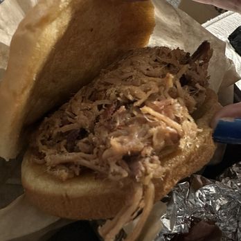 Billy Sims BBQ - Smoked Chopped Brisket Sandwich - Barbeque Near Me - Tulsa, Oklahoma Billy Sims BBQ - Smoked Chopped Brisket Sandwich - Barbeque Near Me - Tulsa, Oklahoma
