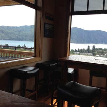 Chelan Ridge Winery - View from the tasting room - Wineries Near Me - Manson, Washington