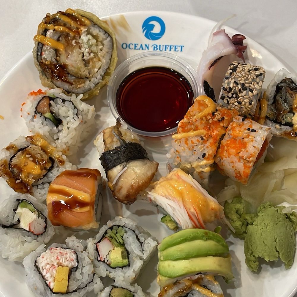 Ocean Buffet - Sushi options 3/22/2026 - Chinese Near Me - Crowley, Texas Ocean Buffet - Sushi options 3/22/2026 - Chinese Near Me - Crowley, Texas