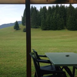 La Cabine - Terrasse vue montagne