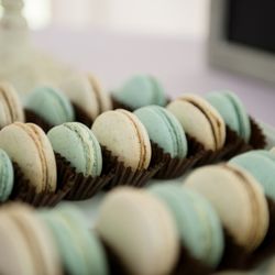 Delish Cakery - These were a tasty party favor! Aryn created the cutest little party favor boxes that even had a hydrangea sticker.