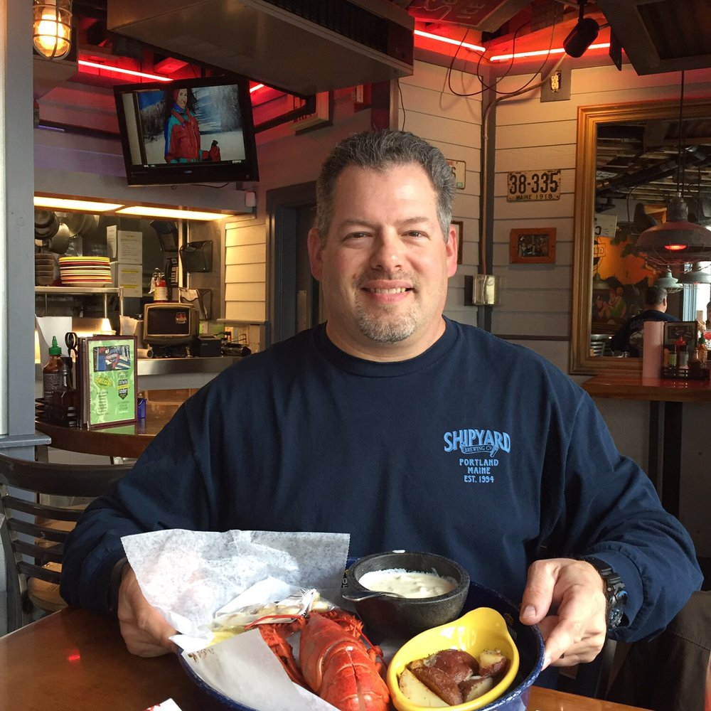 Geddy's - Cap'n Geddy's Lobster Bake should satisfy! - Seafood Near Me - Bar Harbor, Maine Geddy's - Cap'n Geddy's Lobster Bake should satisfy! - Seafood Near Me - Bar Harbor, Maine
