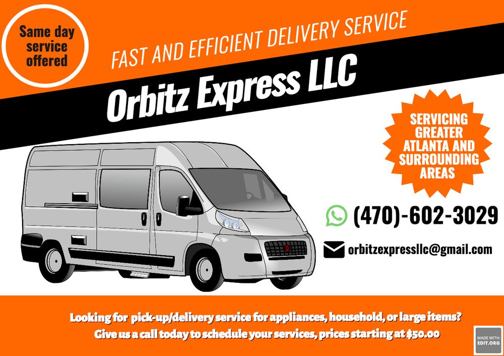 ORBITZ EXPRESS Atlanta, Couriers & Delivery Services