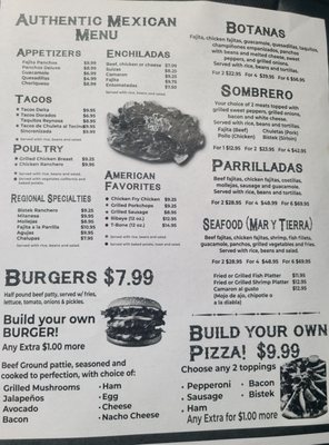 Menu photo 1 Los Meza Elsa, TX Menu photo 1 Los Meza Elsa, TX