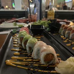 Specialty Rolls: check them out (can't forget about the cherries with the Shirley Temple)