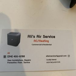 Ali S Air Service Request A Quote Heating Air Conditioning