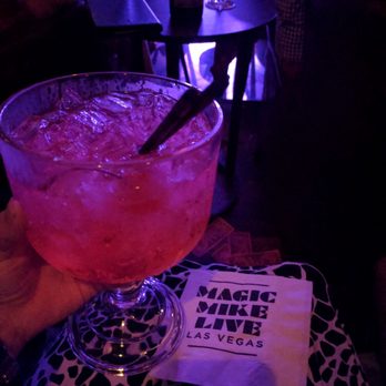 Magic Mike Live - Big drinks with cute napkins! - Performing Arts Near Me - Las Vegas, Nevada