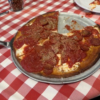 Grimaldi's Pizzeria - Cauliflower double pepperoni pizza - Pizza Near Me - Mt Pleasant, South Carolina