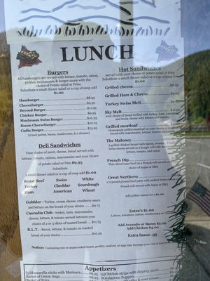 Menu photo 7 Cascadia Inn Skykomish, WA Menu photo 7 Cascadia Inn Skykomish, WA