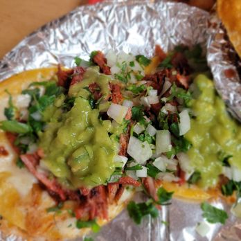 Tacos Y Más - Queso taco with al pastor - Tacos Near Me - Colton, California Tacos Y Más - Queso taco with al pastor - Tacos Near Me - Colton, California
