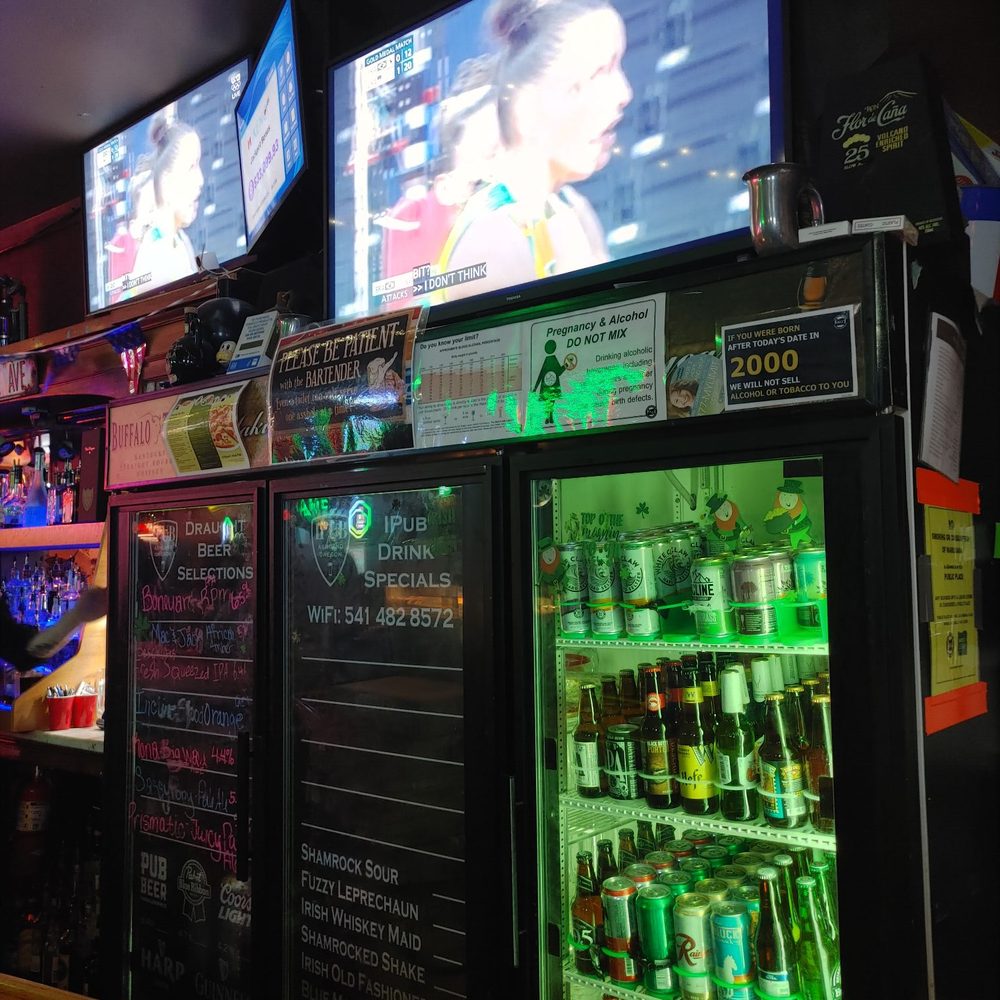 O'Ryans Irish Pub - the bar and televisions - Pubs Near Me - Ashland, Oregon O'Ryans Irish Pub - the bar and televisions - Pubs Near Me - Ashland, Oregon