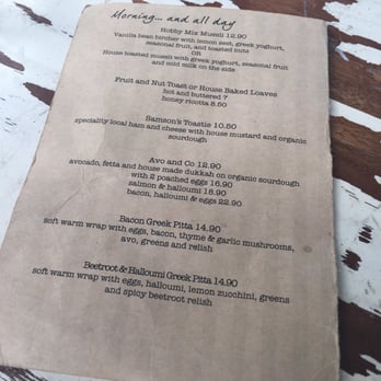 Samson & Sophie - All day breakfast menu - Cafes Near Me - Brisbane, QLD