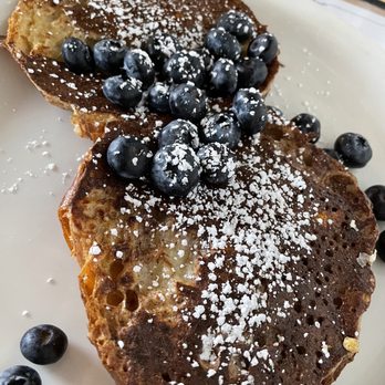 Haven Cafe & Bakery - Croissant French Toast with fresh berries... - Breakfast & Brunch Near Me - Lenox, Massachusetts