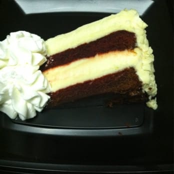 The Cheesecake Factory - Red Velvet Cheesecake - Desserts Near Me - Hackensack, New Jersey
