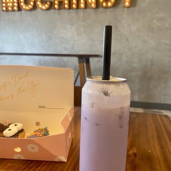 Domo Desserts - Ube Milk Tea - Donuts Near Me - Huntington Park, California Domo Desserts - Ube Milk Tea - Donuts Near Me - Huntington Park, California