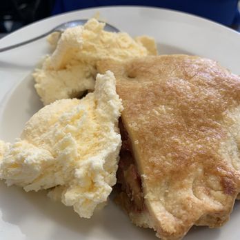 J's Prairie Rose - Strawberry rhubarb pie ala mode - Breakfast & Brunch Near Me - Laramie, Wyoming J's Prairie Rose - Strawberry rhubarb pie ala mode - Breakfast & Brunch Near Me - Laramie, Wyoming