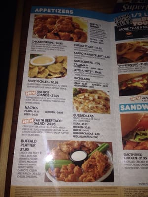 Menu photo 6 Hooters Surfers Paradise, QLD
