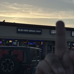 Blue Cave Smoke Shop - the shitty place