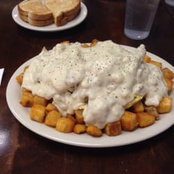 Chicken fried steak skillet! Yum!!