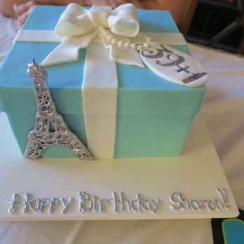 Two Little Monkeys Bakery - Tiffany Box Cake - Custom Cakes Near Me Two Little Monkeys Bakery - Tiffany Box Cake - Custom Cakes Near Me
