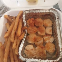 Broiled Scallops