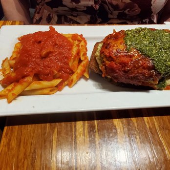 Johnny Rocco's Italian Grill - Eggplant parm and penne - Italian Near Me - Niagara Falls, Ontario