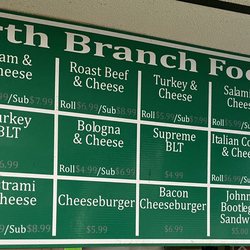 North Branch Food Mart - Food menu