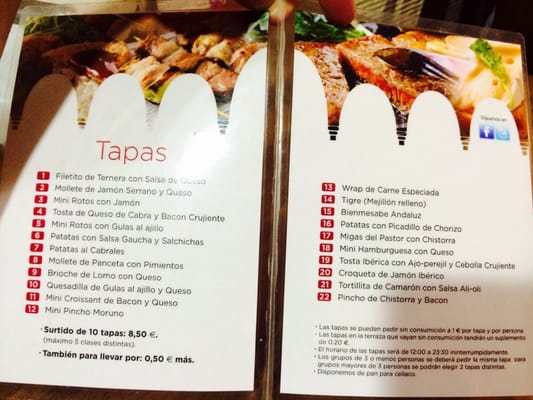Menu photo 4 La Pequeña Graná Madrid, M
