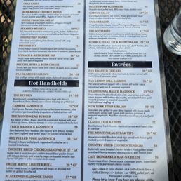Current menu