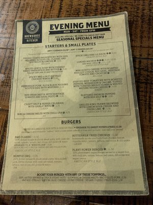 Menu photo 1 Brewhouse & Kitchen Cheltenham, GLS