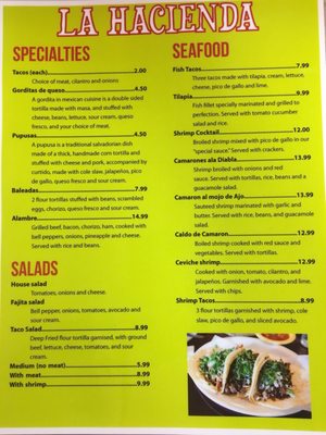 La Hacienda Taqueria 2702 N Marshall St Chapman Ks Nonclassified Establishments Mapquest