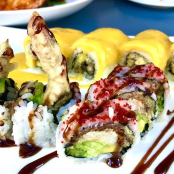Ten Japanese Cuisine - Dragon rolls very good - Japanese Near Me - Brooklyn, New York Ten Japanese Cuisine - Dragon rolls very good - Japanese Near Me - Brooklyn, New York