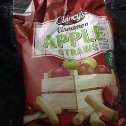 ALDI - Apple straws, very good snack.