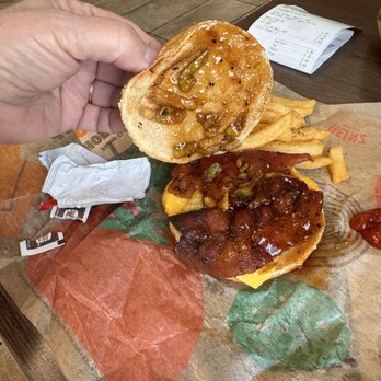 Burger King - Not even close to being what I ordered. Just had to throw it out and leave. - Burgers Near Me - Spartanburg, South Carolina Burger King - Not even close to being what I ordered. Just had to throw it out and leave. - Burgers Near Me - Spartanburg, South Carolina