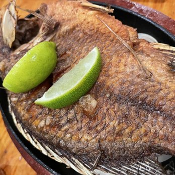 El Cuscatlan Restaurant - Fried Tilapia - Salvadoran Near Me - Hercules, California