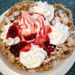 Funnel Cake Sundae