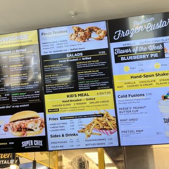 Super Chix - Menu - Salad Near Me - Indian Land, South Carolina